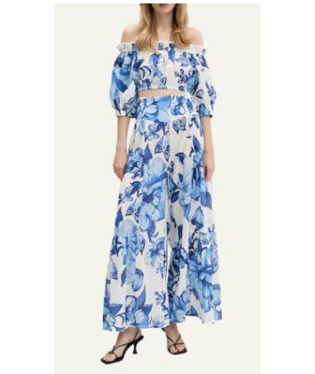 FARM RIO Мульти хлопковые брюки широкие, фото 2