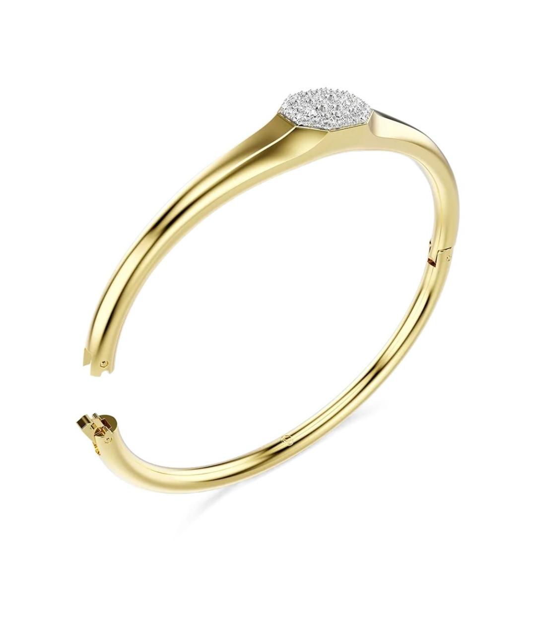 SWAROVSKI Золотой металлический браслет, фото 3