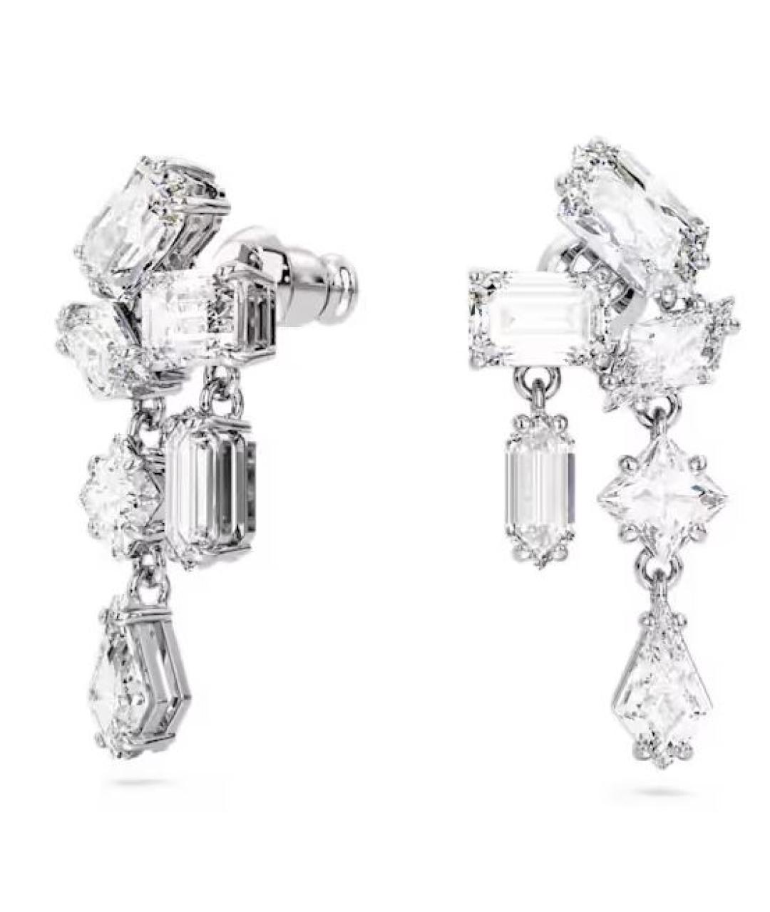 SWAROVSKI Серебряные металлические серьги, фото 2