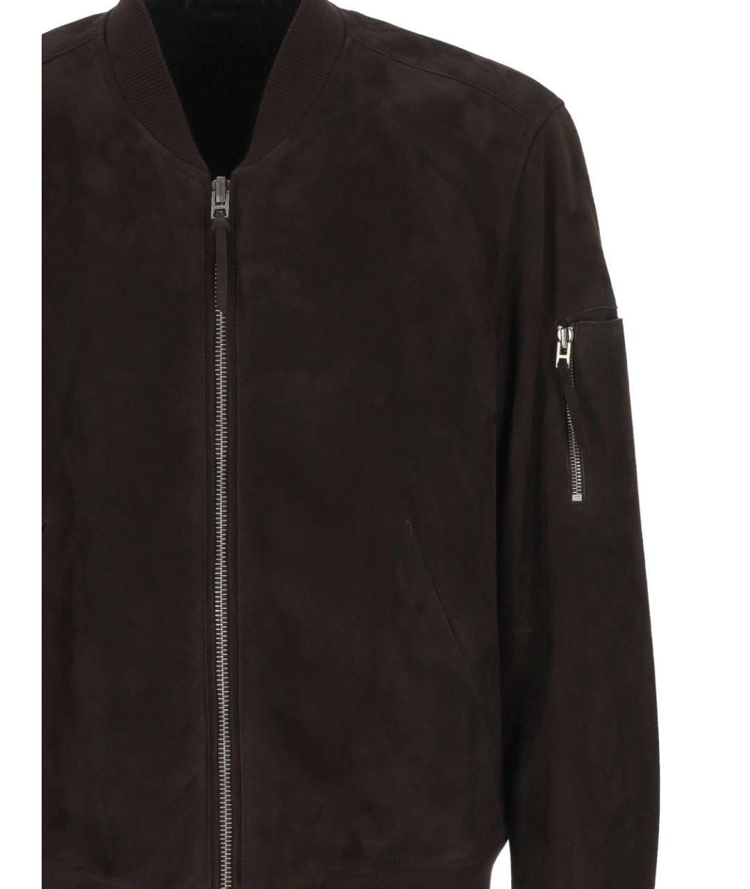 TOM FORD Коричневая кожаная куртка, фото 3