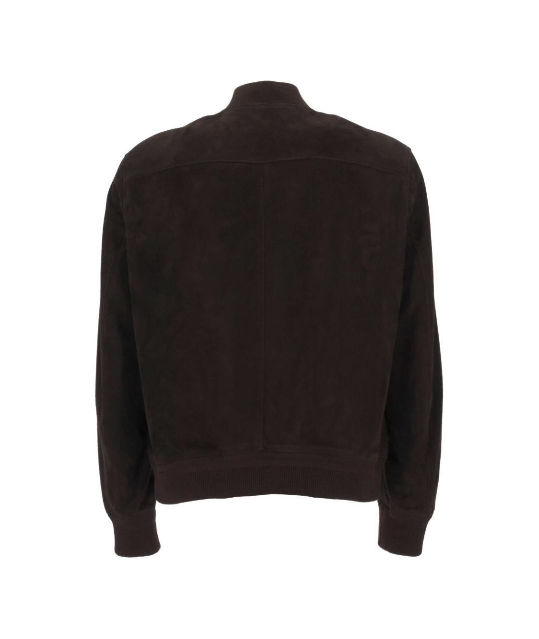 TOM FORD Коричневая кожаная куртка, фото 2