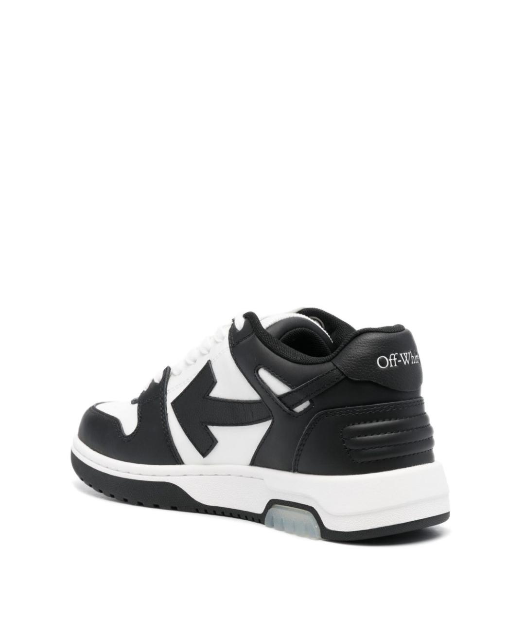 OFF-WHITE Мульти кожаные кеды, фото 4