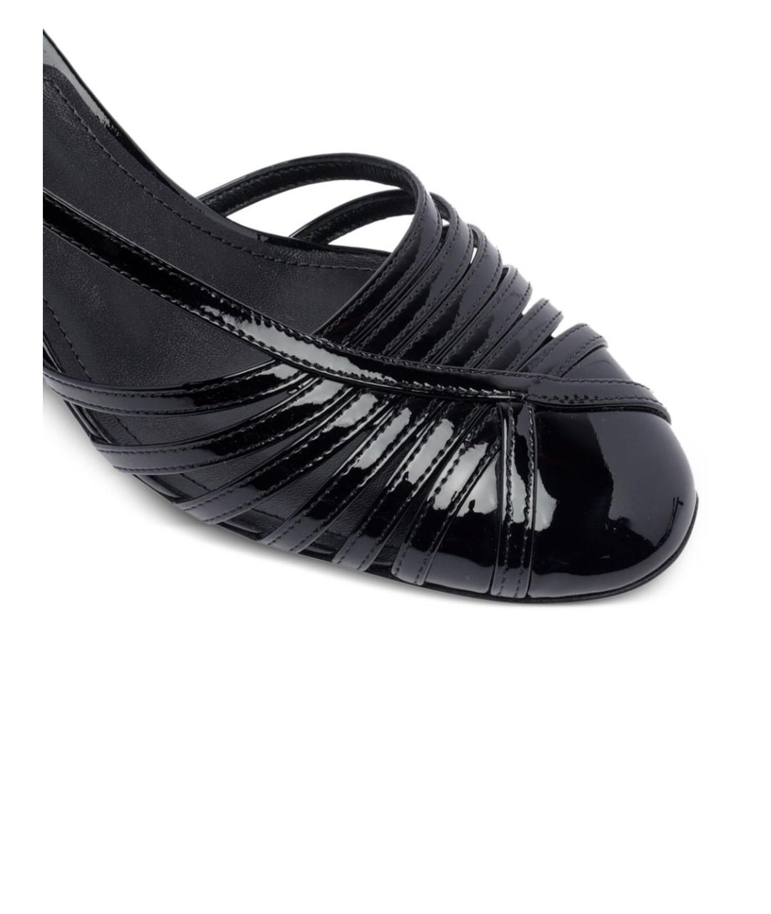 FERRAGAMO Черные туфли, фото 4