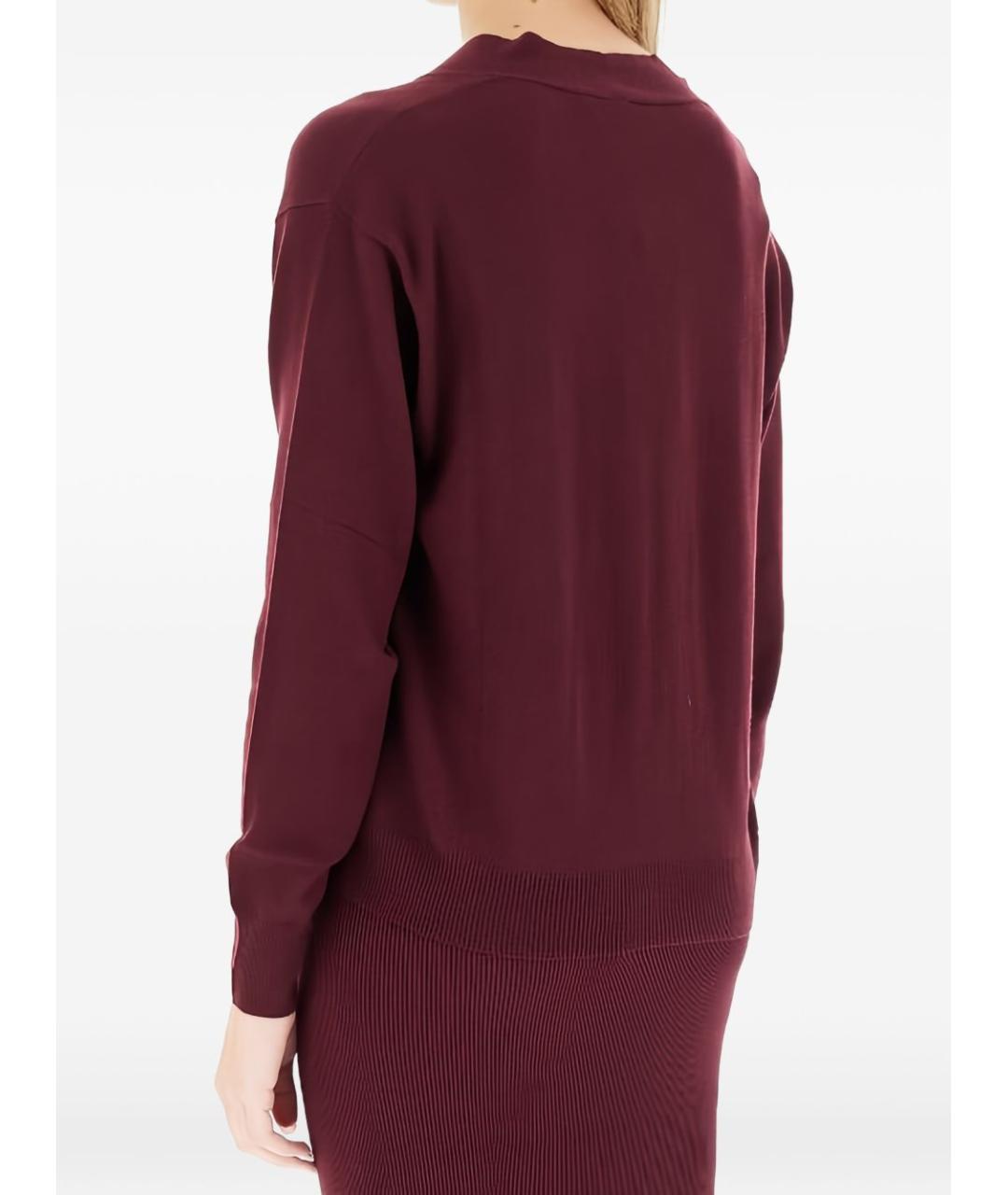 WEEKEND MAX MARA Бордовый кардиган, фото 4