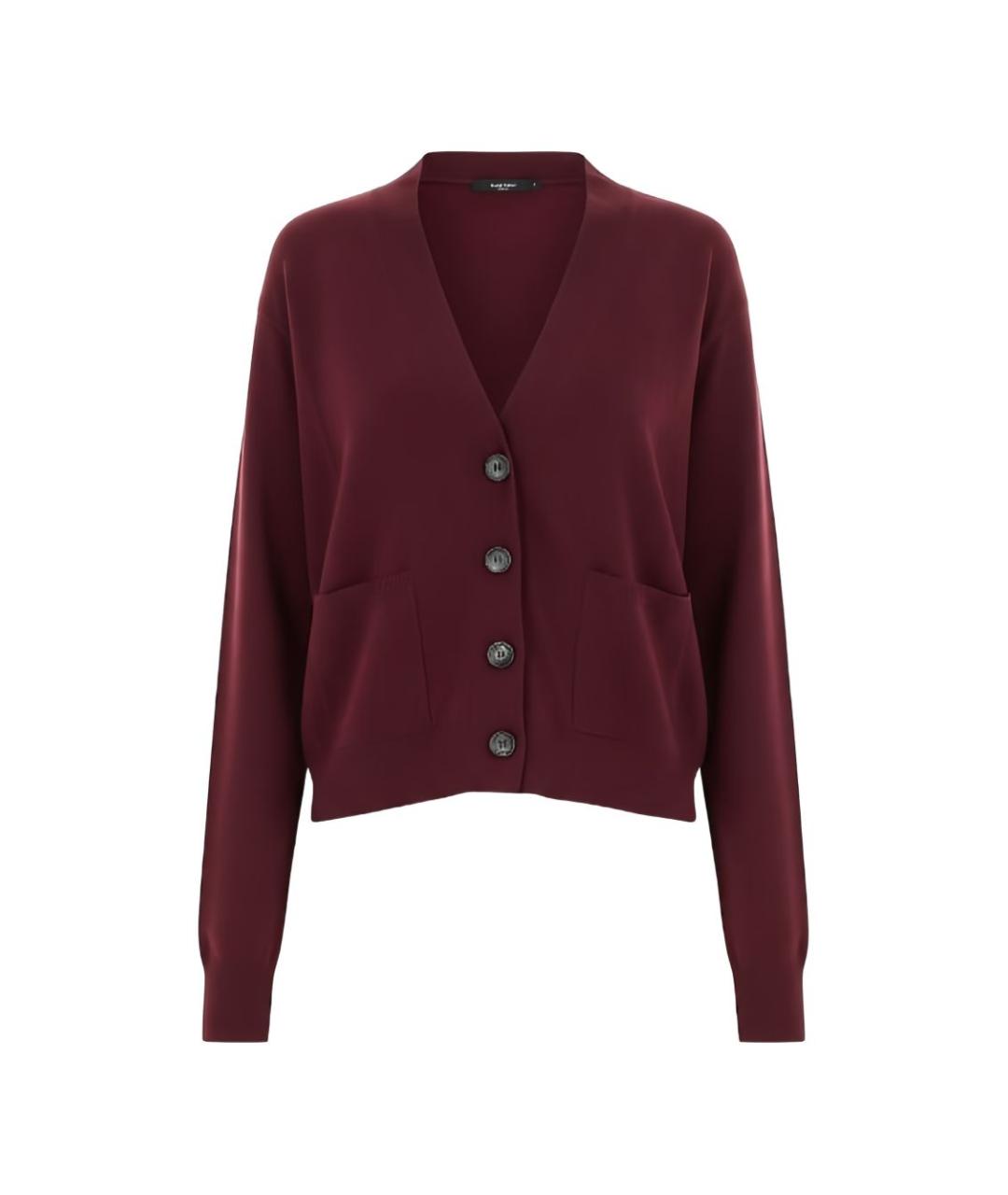 WEEKEND MAX MARA Бордовый кардиган, фото 3