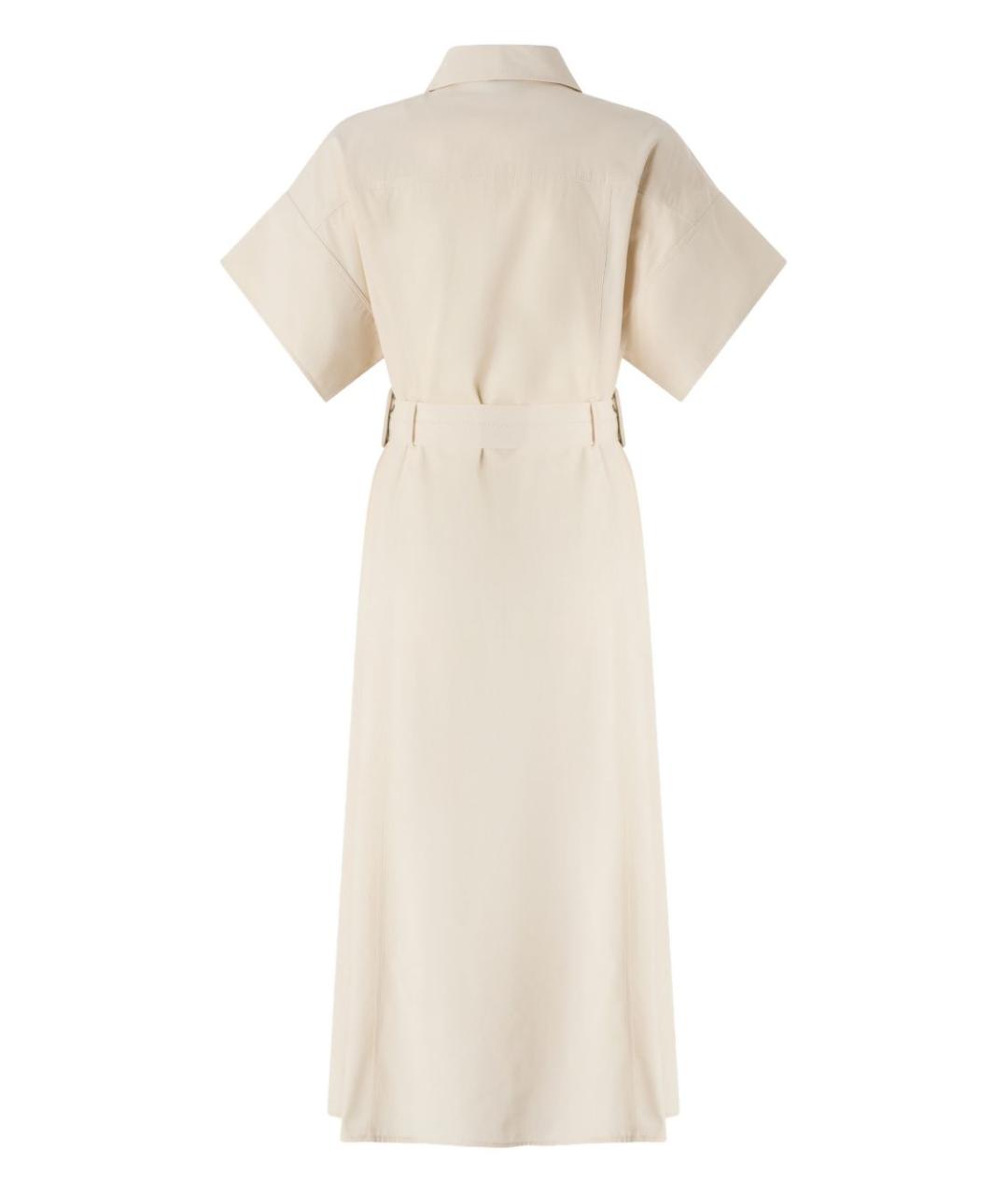 PINKO Бежевое повседневное платье, фото 2