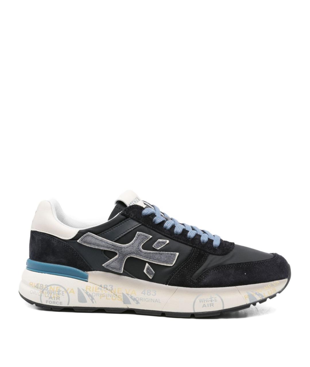 PREMIATA Мульти кожаные низкие кроссовки / кеды, фото 1