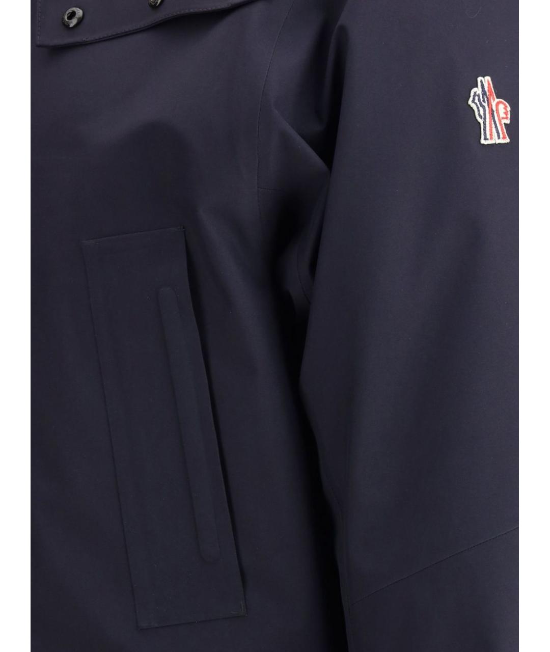 MONCLER GRENOBLE Синяя полиамидовая парка, фото 3