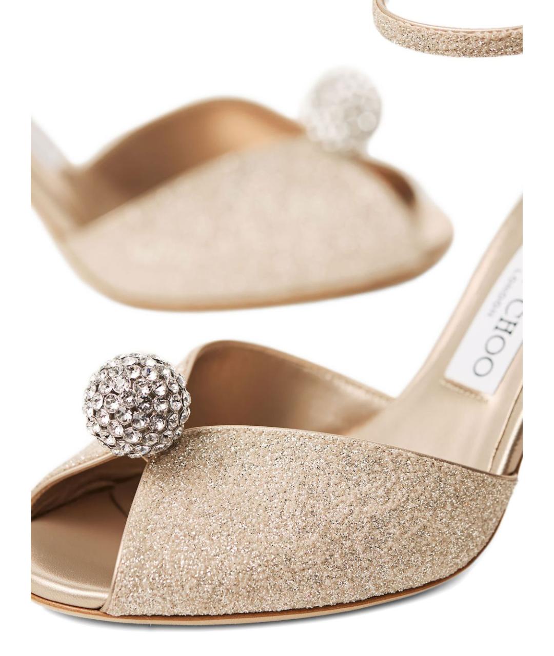 JIMMY CHOO Свадебные туфли на среднем каблуке, фото 4