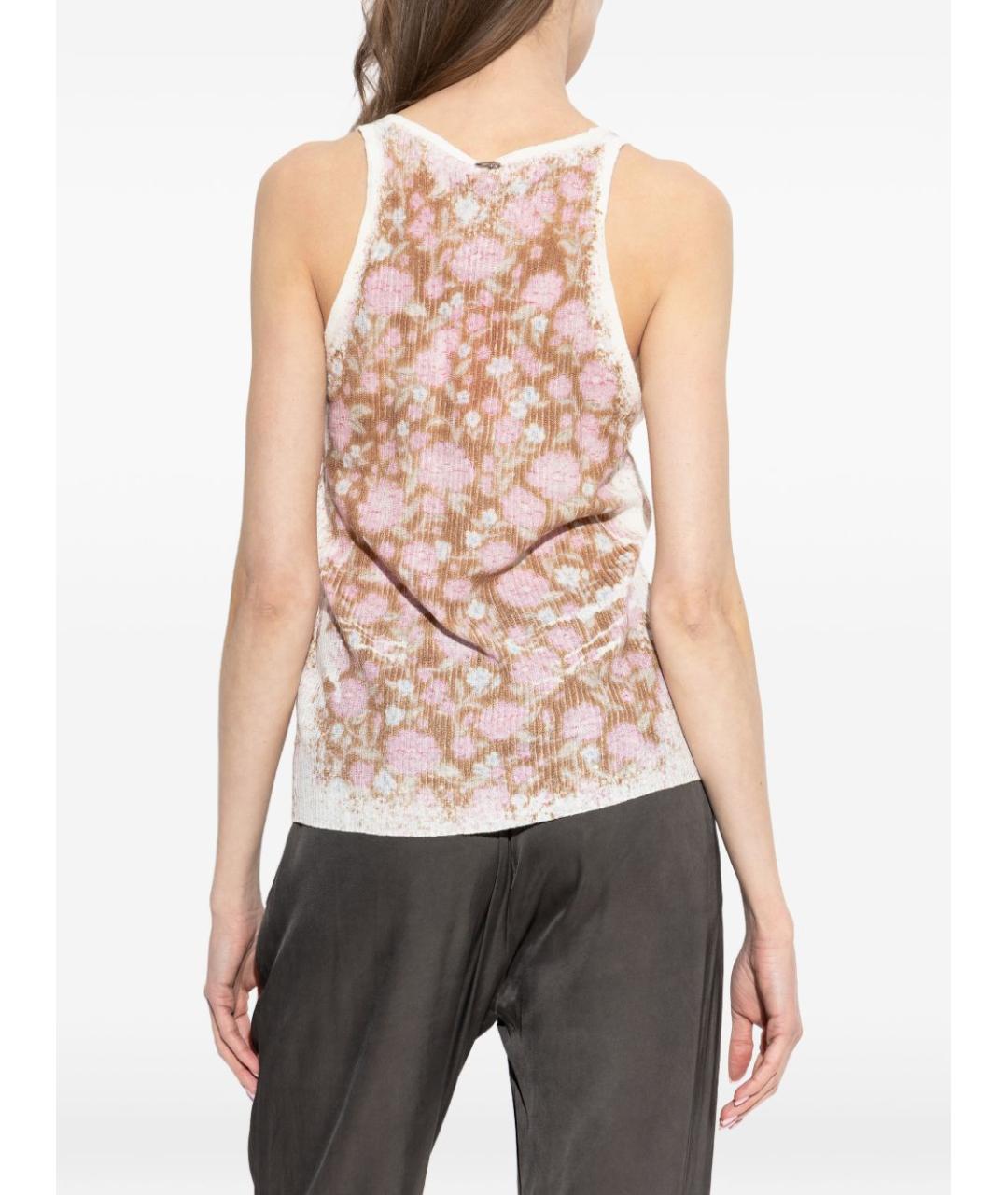 DIESEL Мульти льняная майка, фото 2