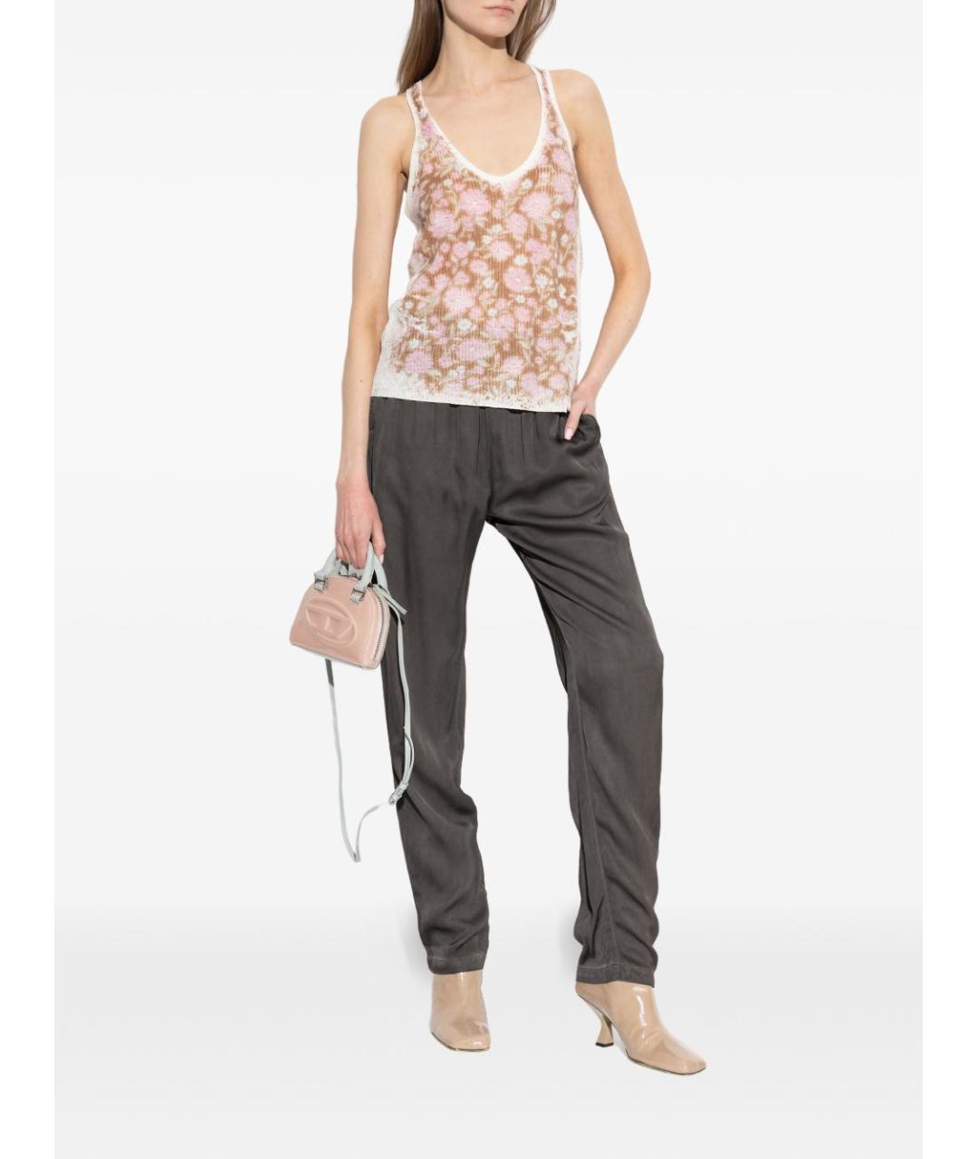 DIESEL Мульти льняная майка, фото 3