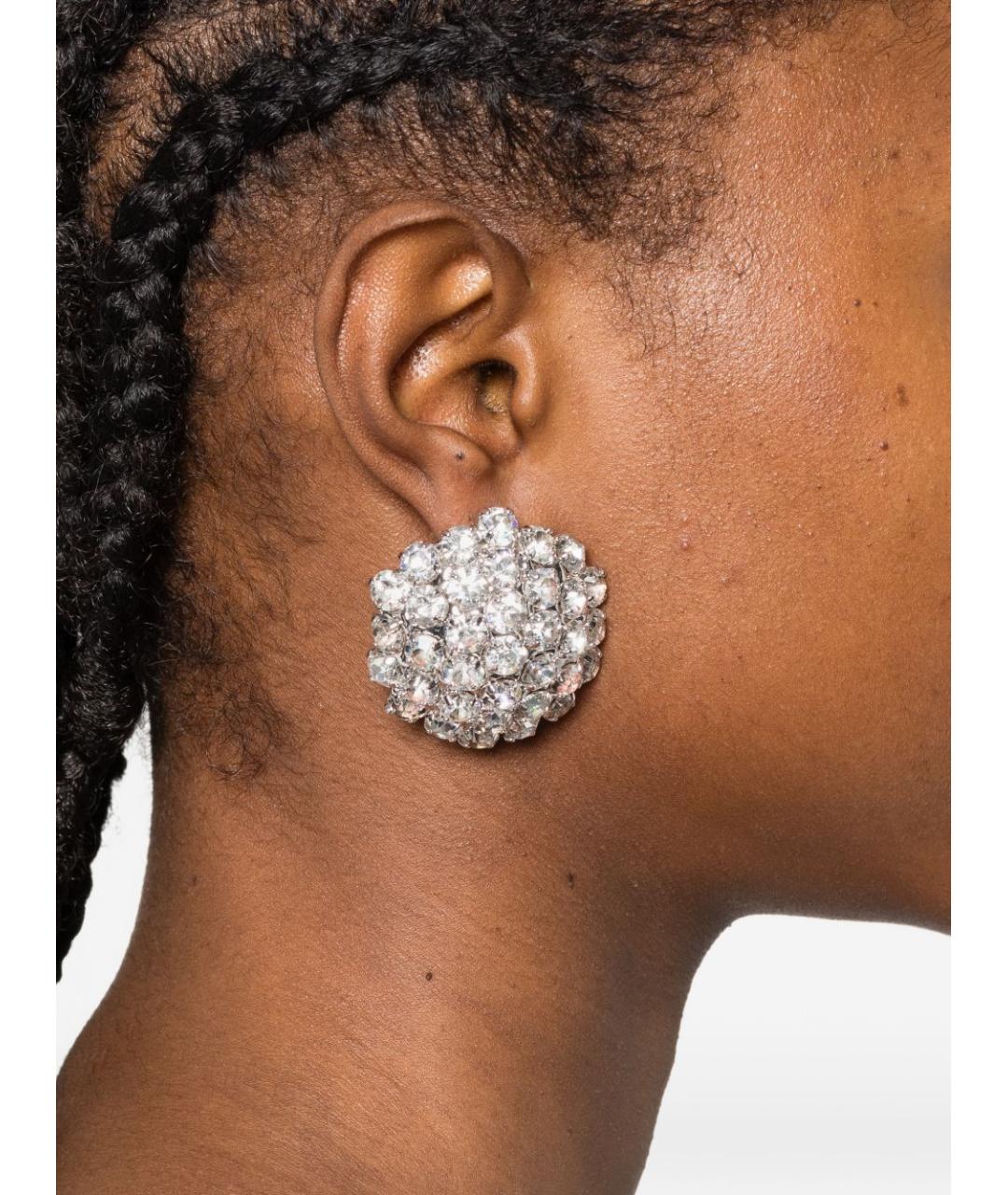 SELF-PORTRAIT Серебряные металлические серьги, фото 4