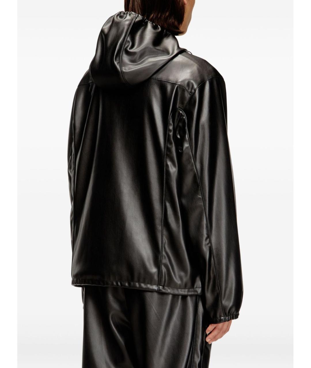 DIESEL Черная полиэстеровая куртка, фото 3