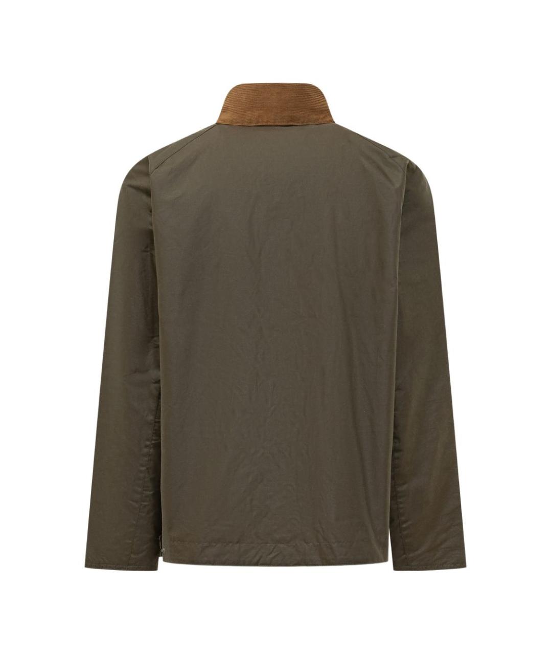 BARBOUR Хаки хлопковая куртка, фото 2