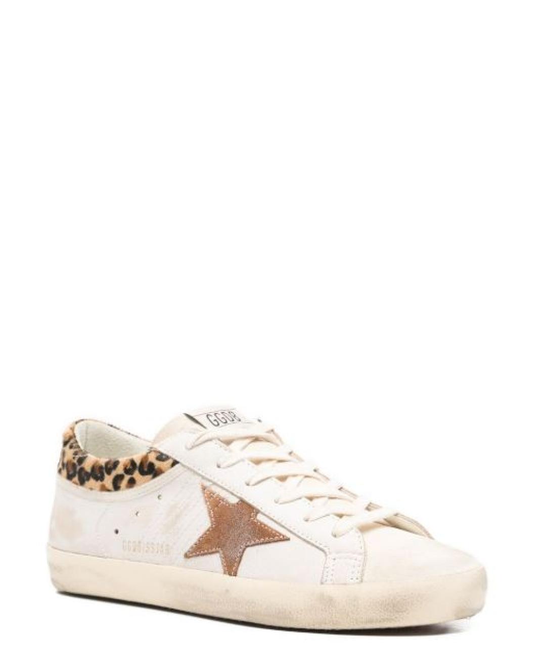 GOLDEN GOOSE DELUXE BRAND Мульти кожаные кеды, фото 2