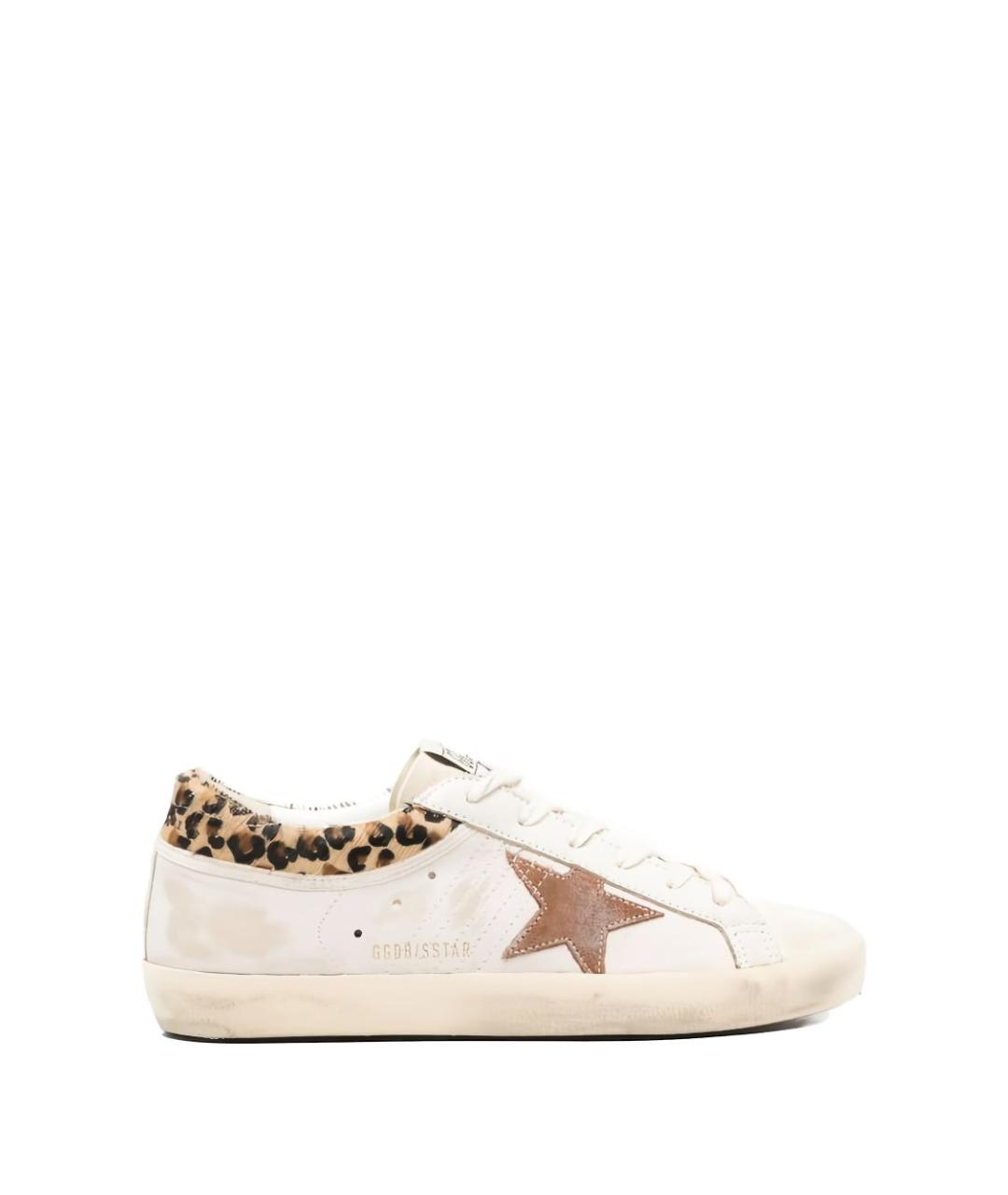 GOLDEN GOOSE DELUXE BRAND Мульти кожаные кеды, фото 3