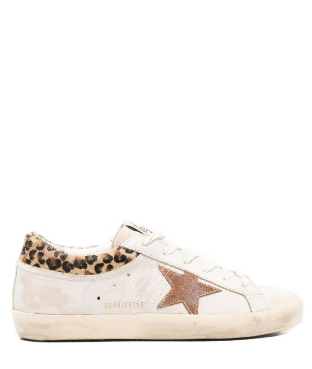 GOLDEN GOOSE DELUXE BRAND Мульти кожаные кеды, фото 1