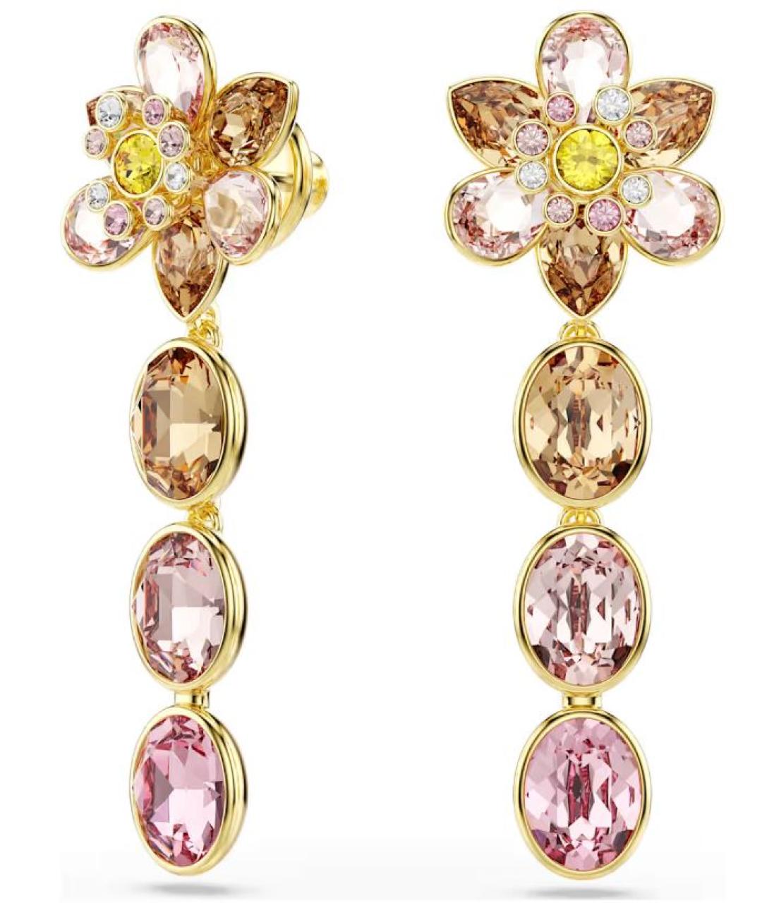 SWAROVSKI Мульти металлические серьги, фото 2