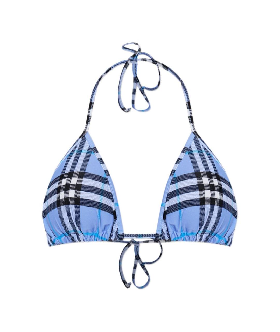 BURBERRY Синий купальник, фото 1