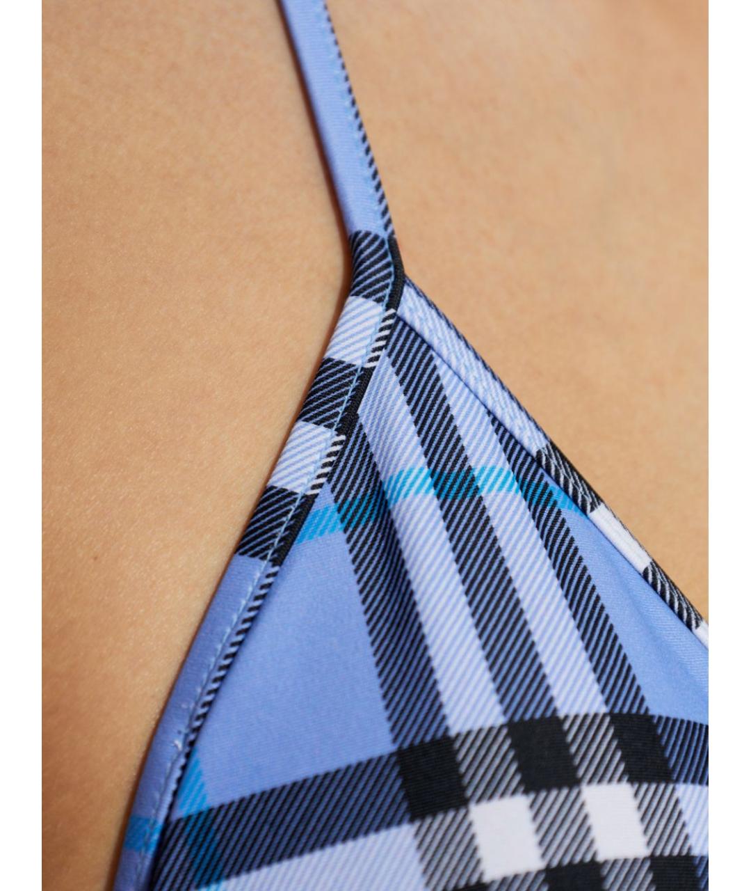 BURBERRY Синий купальник, фото 3