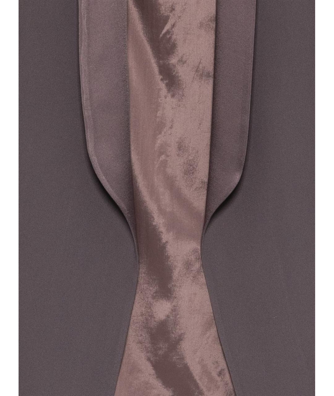 ANTONELLI FIRENZE Фиолетовый ацетатный жилет, фото 2