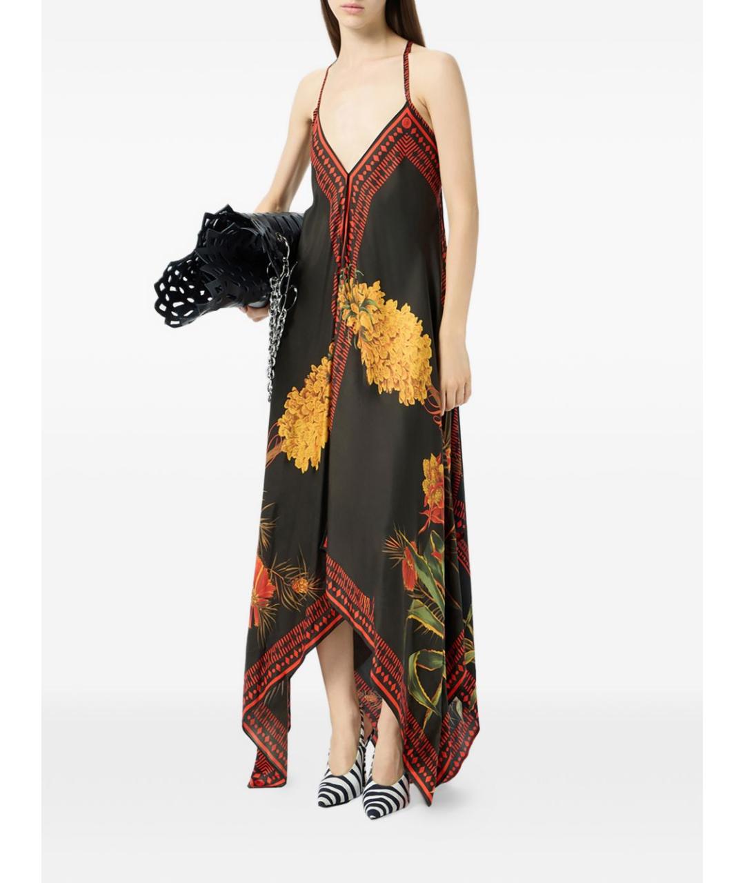 BLUMARINE Мульти вискозное платье, фото 4