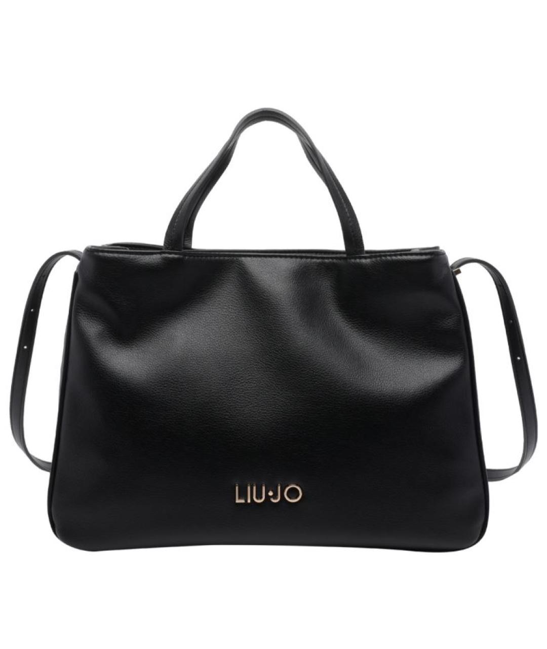 LIU JO Черная сумка тоут, фото 1
