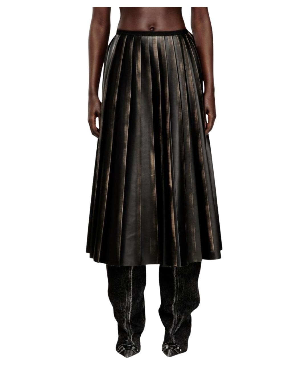 DIESEL Мульти полиэстеровая юбка миди, фото 2