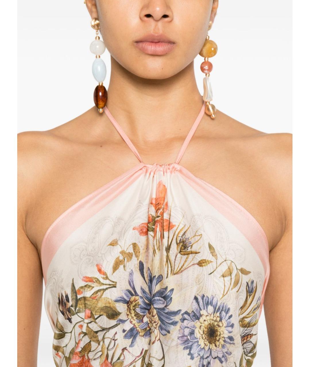 ETRO Мульти шелковая майка, фото 2