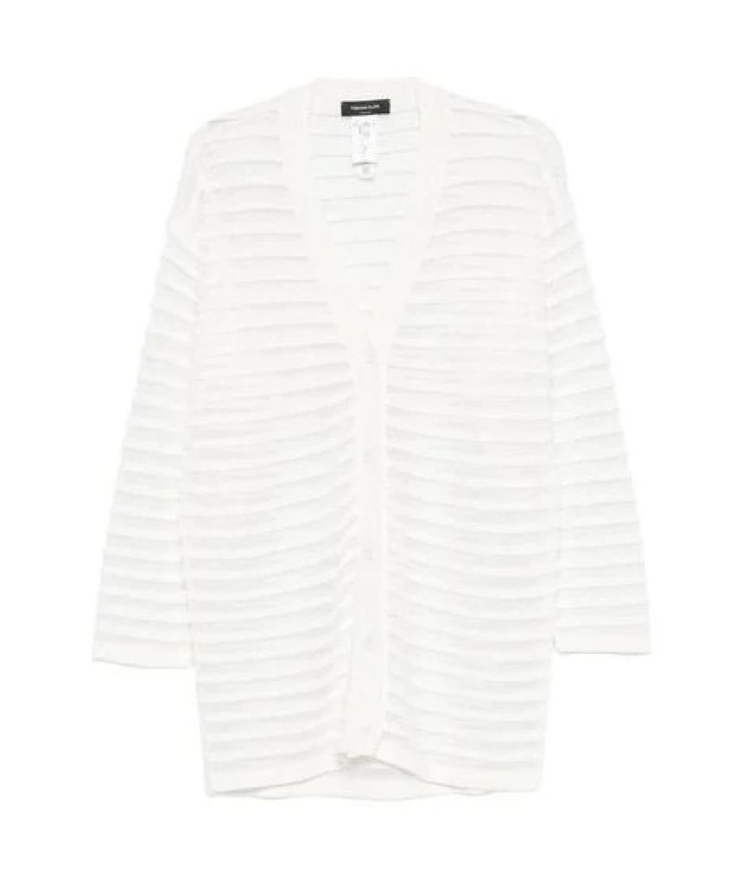FABIANA FILIPPI Белый хлопковый кардиган, фото 1