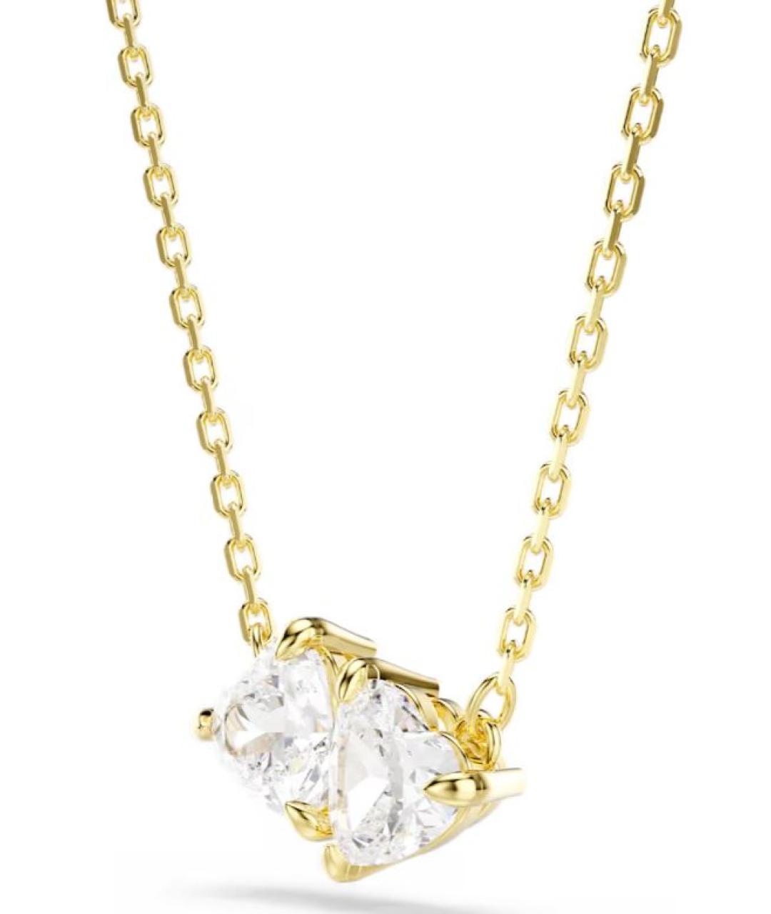 SWAROVSKI Золотая металлическая подвеска, фото 2