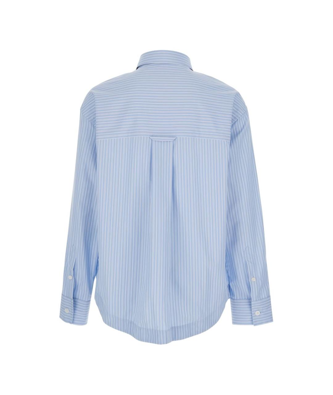 Ami Paris Голубая хлопковая рубашка, фото 2