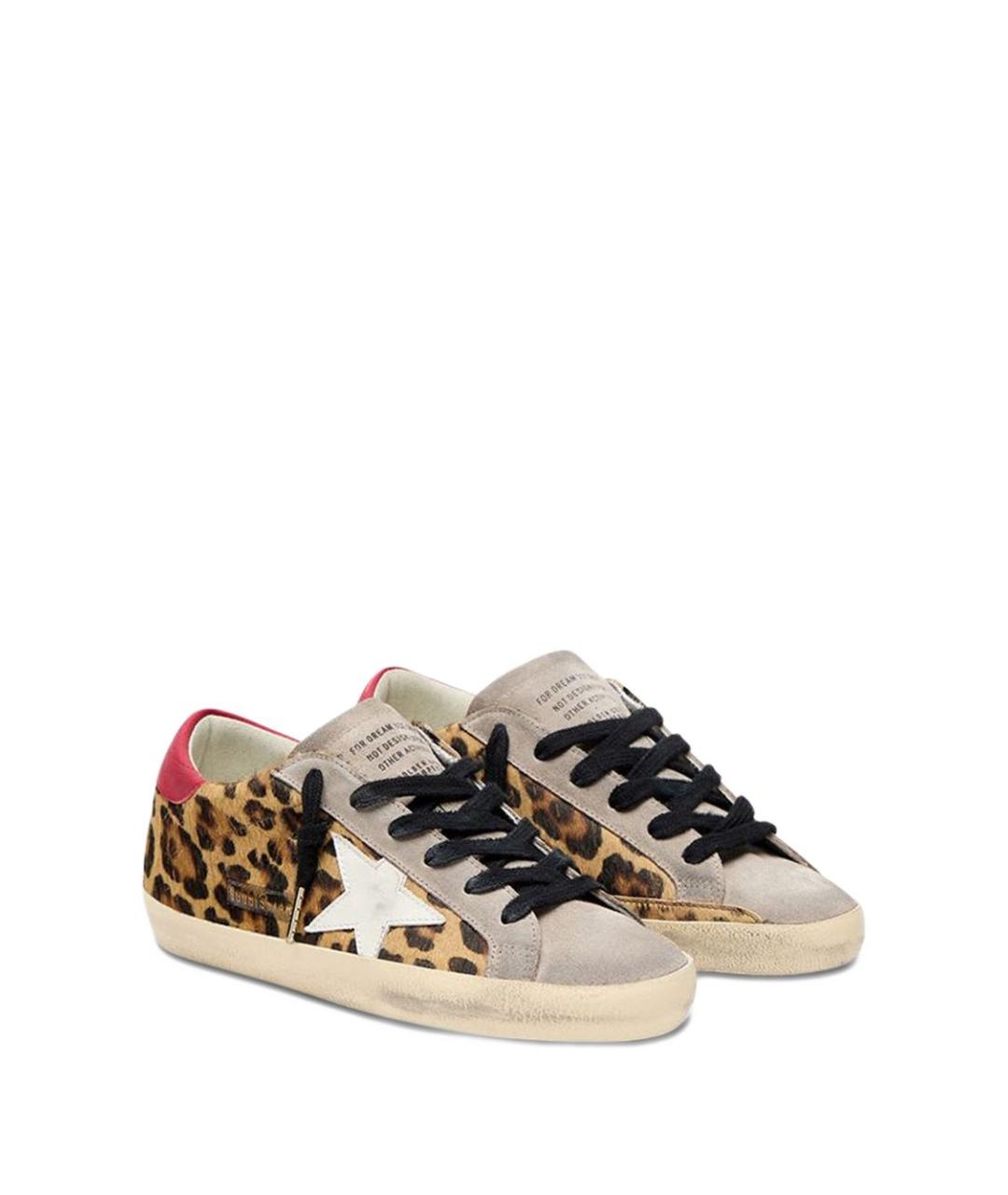 GOLDEN GOOSE DELUXE BRAND Мульти кожаные кеды, фото 3