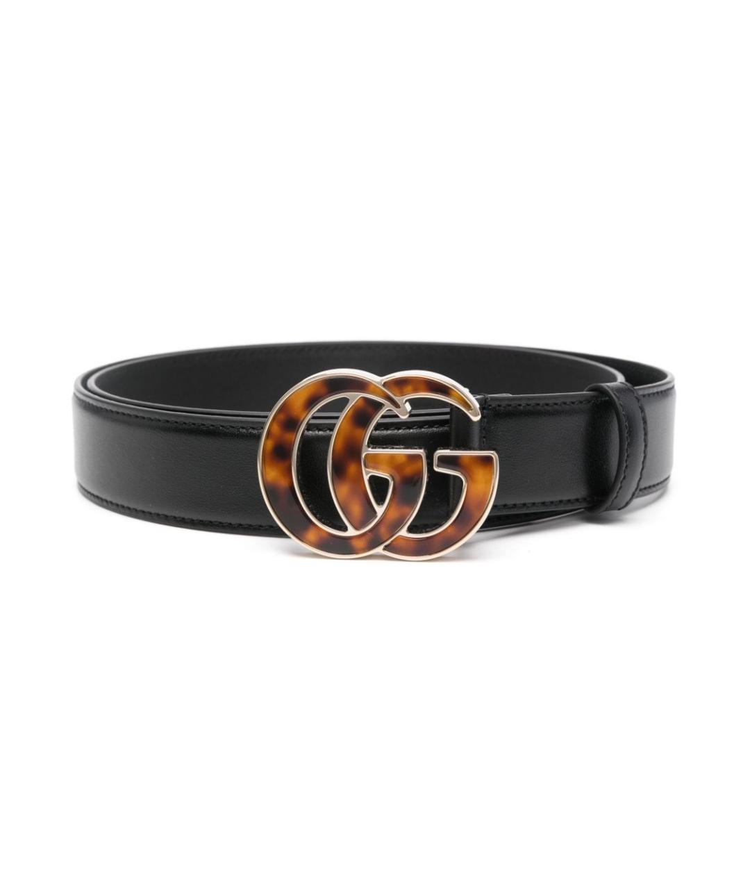 GUCCI Черный ремень, фото 4