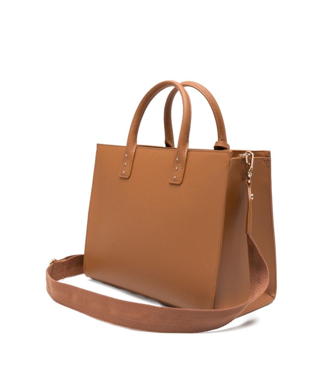 LIU JO Коричневая сумка тоут из искусственной кожи, фото 2