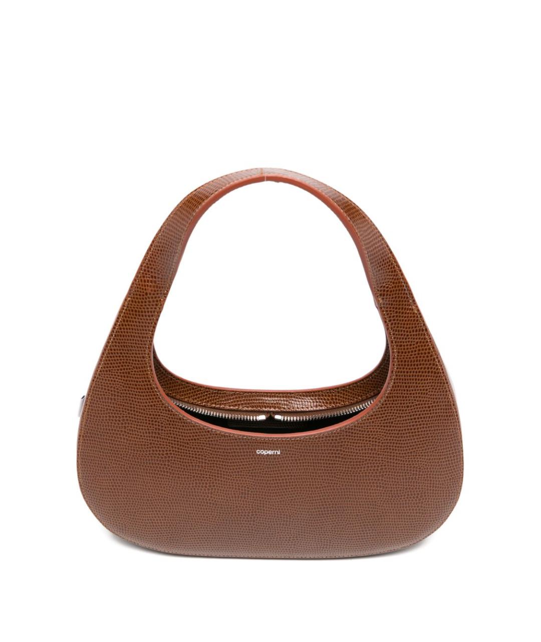 COPERNI Коричневая сумка с короткими ручками, фото 4