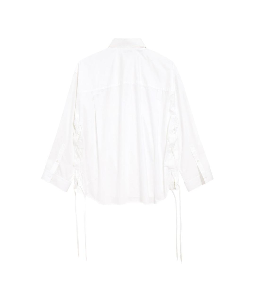 BALENCIAGA Белая хлопковая рубашка, фото 3