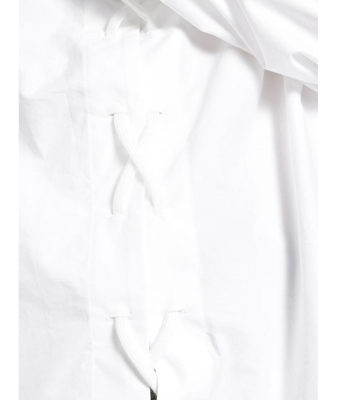 BALENCIAGA Белая хлопковая рубашка, фото 2