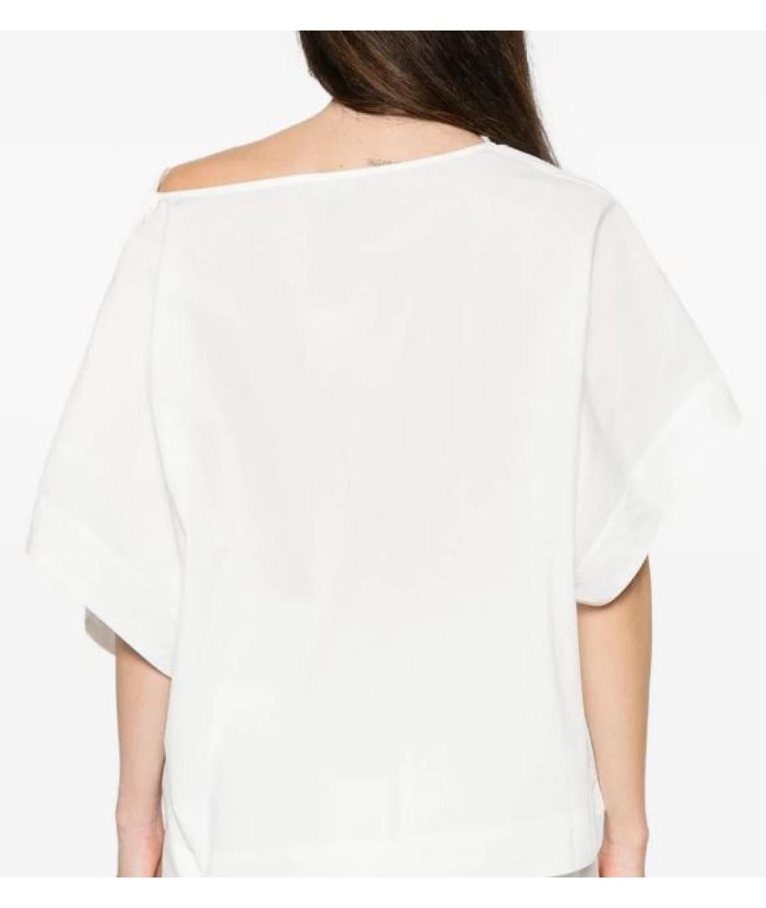SOEUR Белая хлопковая блузы, фото 2