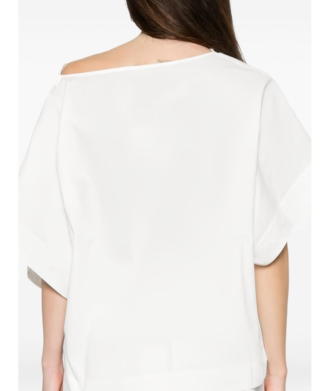 SOEUR Белая хлопковая блузы, фото 3