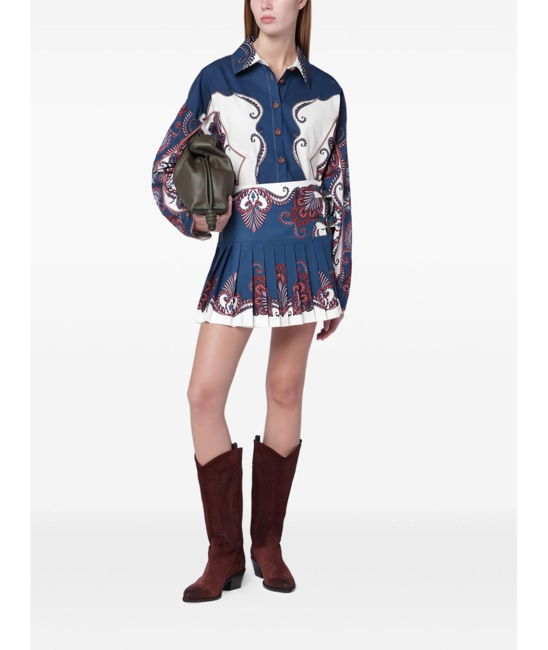 FARM RIO Мульти хлопковая рубашка, фото 4