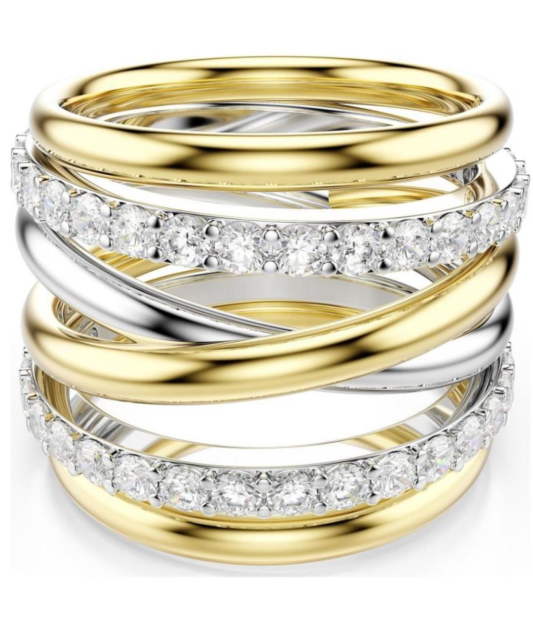 SWAROVSKI Золотое металлическое кольцо, фото 1