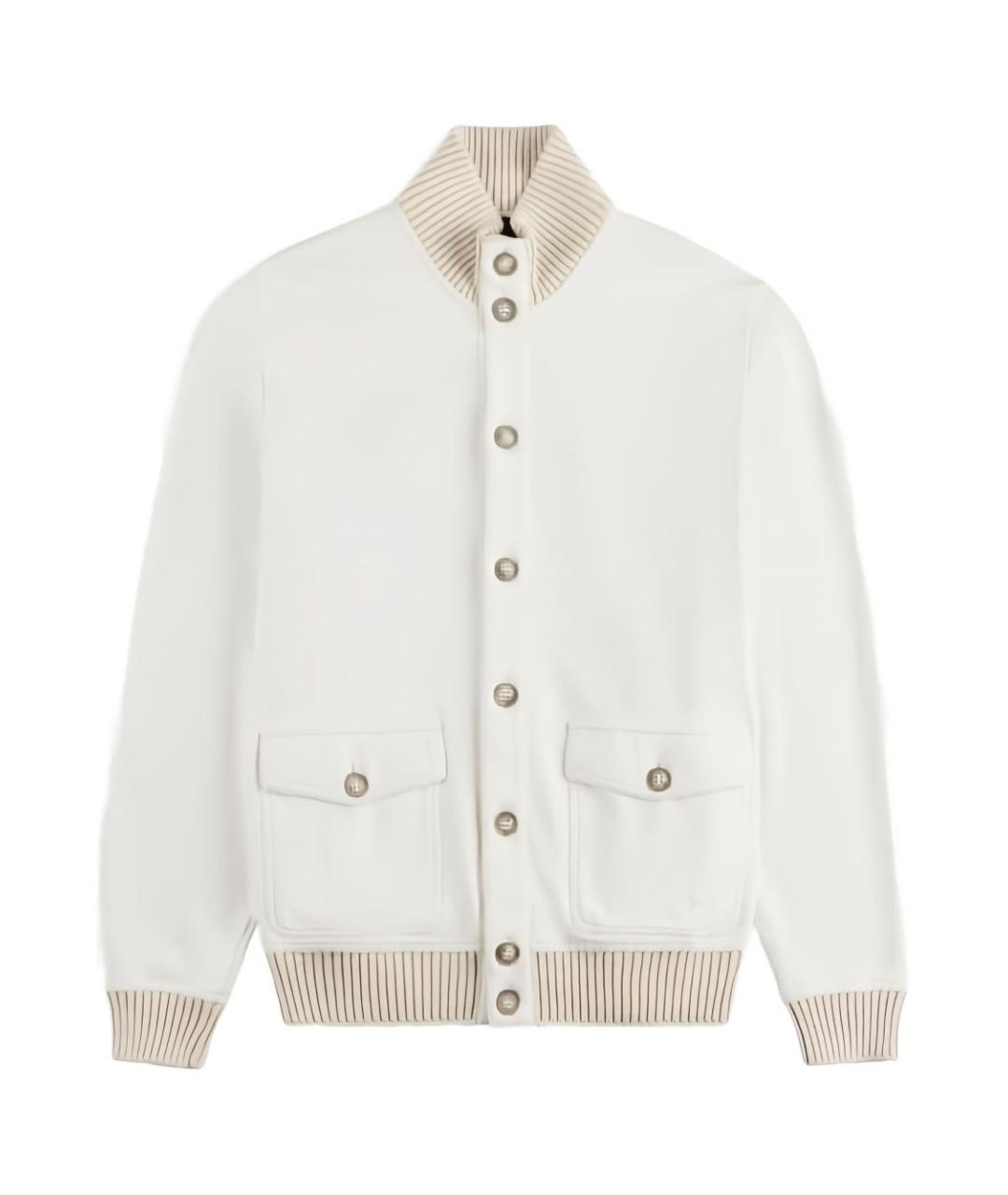 FAY Бежевая хлопковая куртка, фото 1