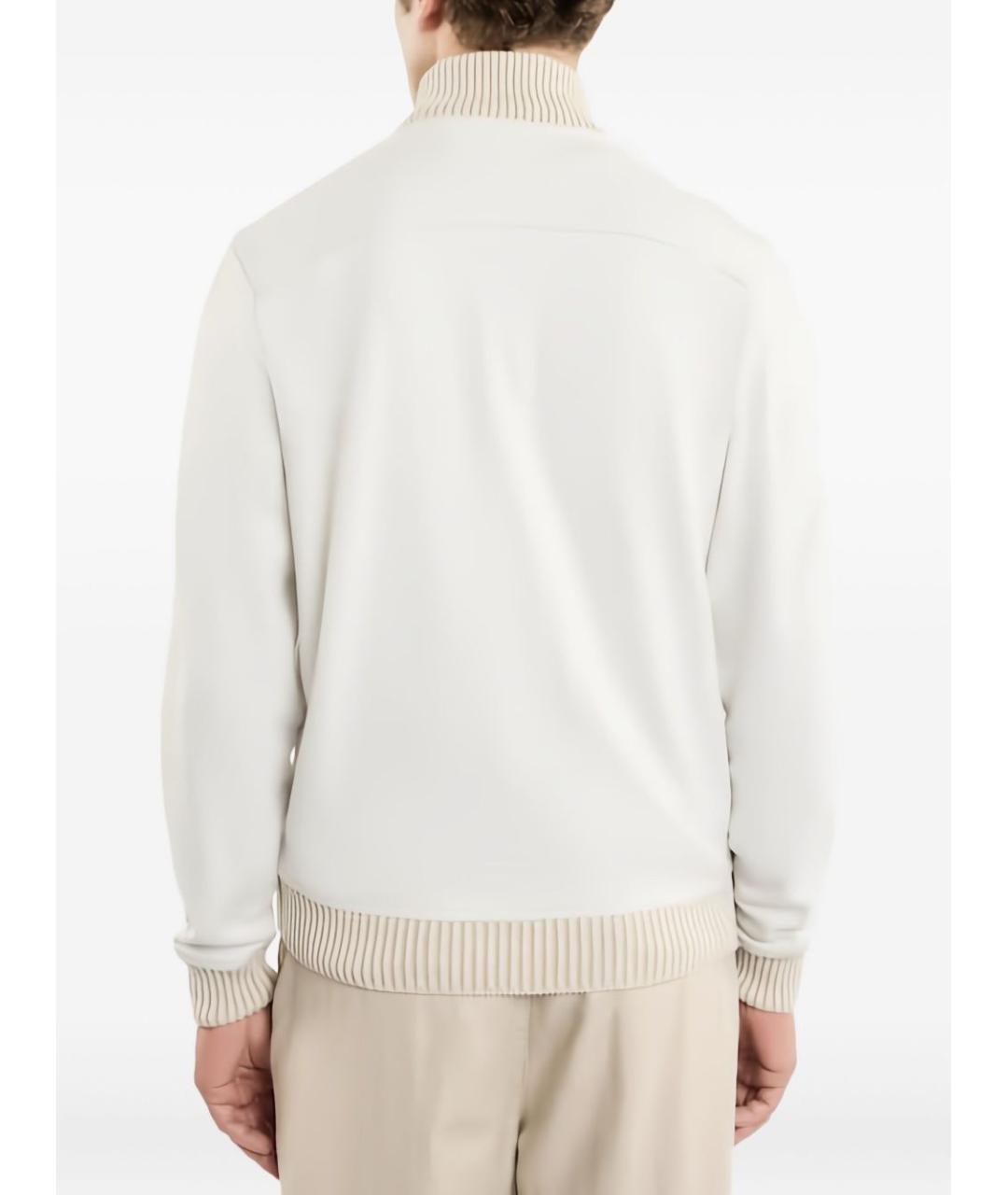 FAY Бежевая хлопковая куртка, фото 3