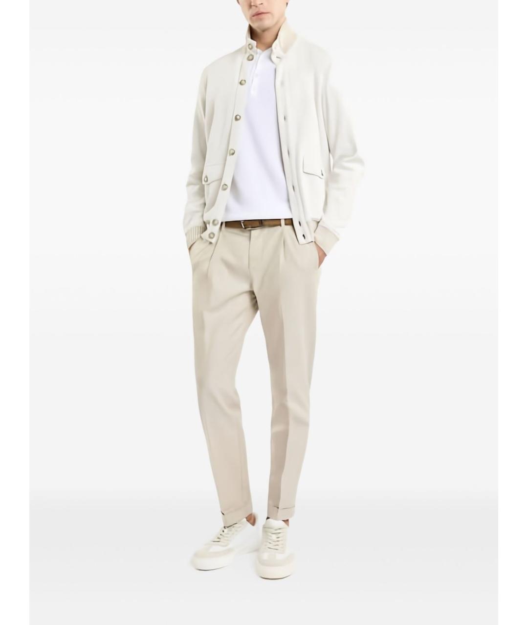 FAY Бежевая хлопковая куртка, фото 2