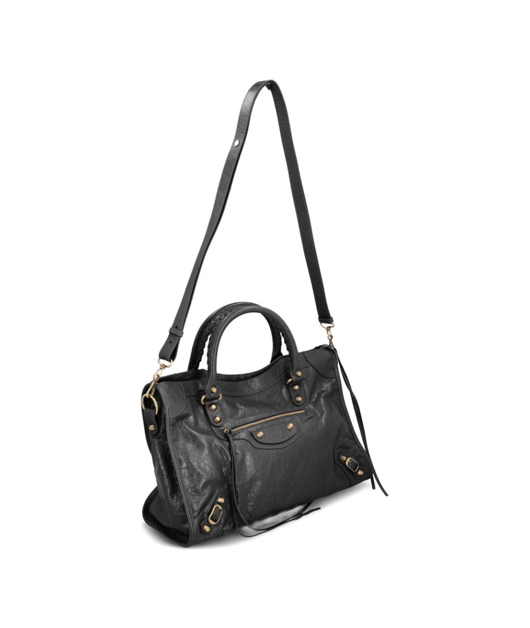 BALENCIAGA Черная сумка тоут, фото 3