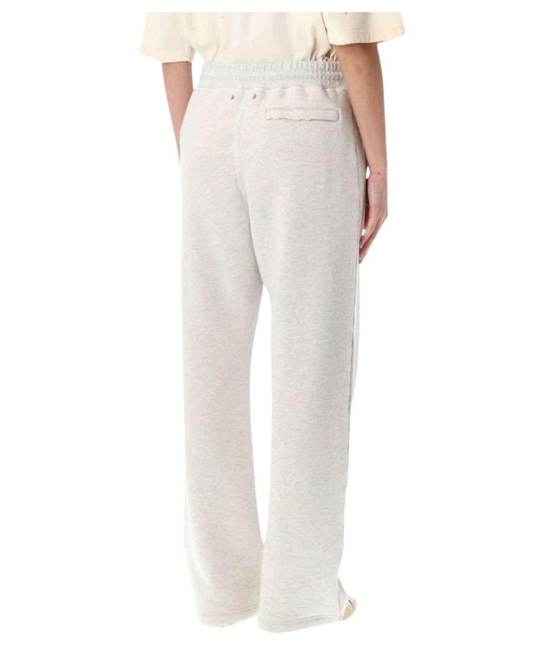 GOLDEN GOOSE DELUXE BRAND Серые прямые брюки, фото 2