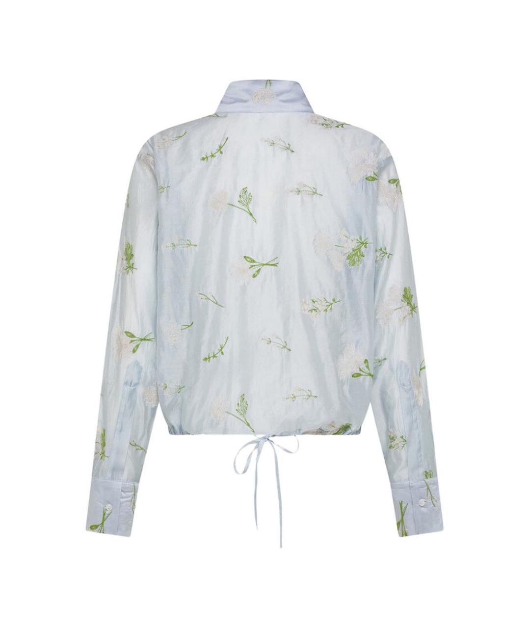 SEVENTY Голубая вискозная рубашка, фото 2