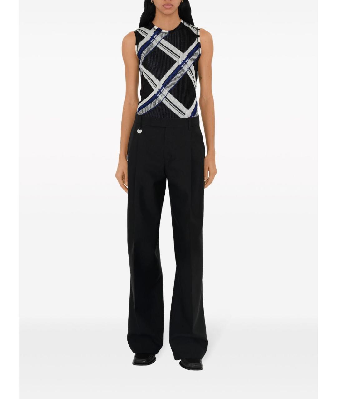 BURBERRY Мульти шелковая майка, фото 4