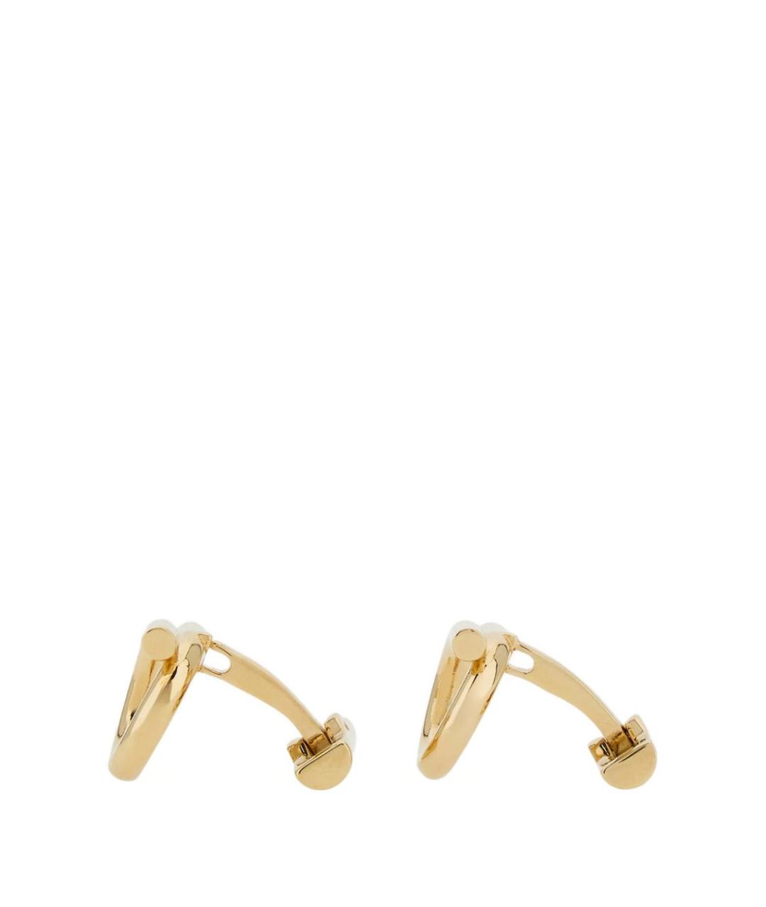 FERRAGAMO Золотые металлические серьги, фото 3